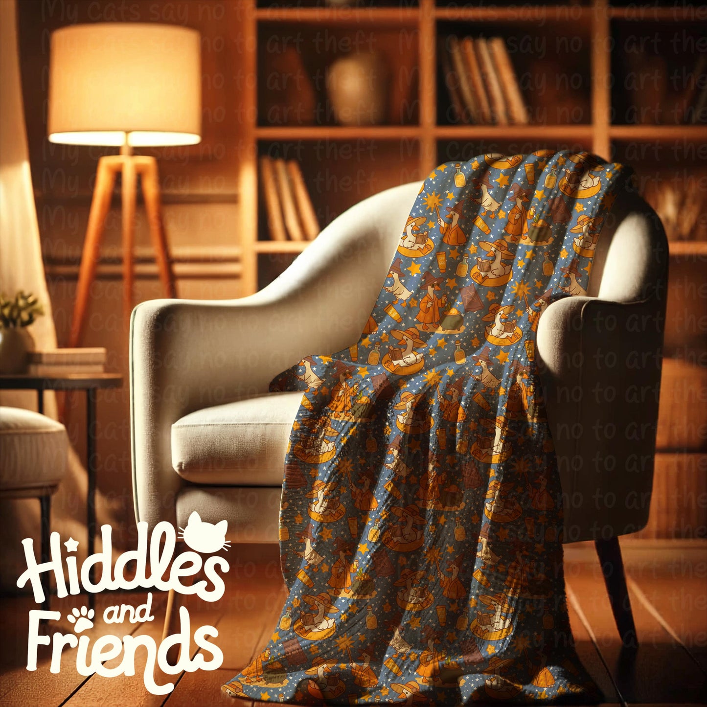 Witchy Spell Geese Seamless File